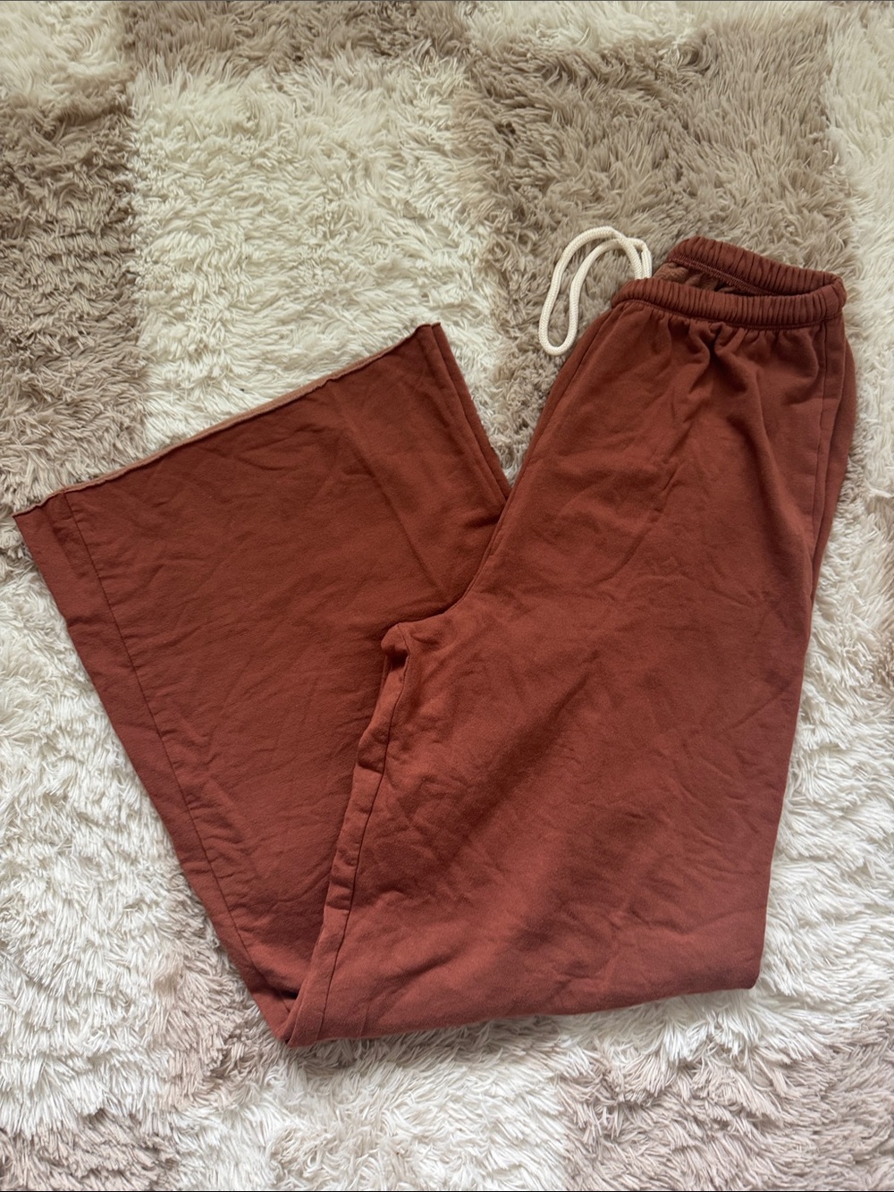 Aerie Offline Drawstring Wide Leg Lounge Pants